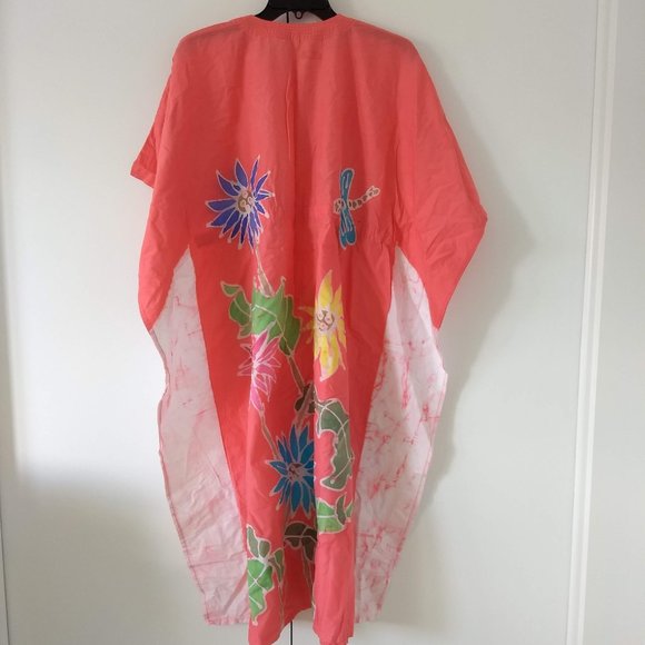 Vintage 70s daydress napdress housedress caftan NWOT - Picture 3 of 10